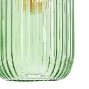 Suspension en cristal vert transparent D14cm, Eleana