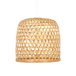 Suspension en bambou naturel D59cm, Rafi