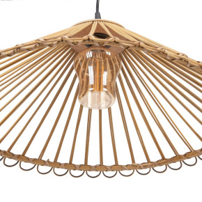 Lolt de 2 suspensions en bambou naturel D57cm, Danki