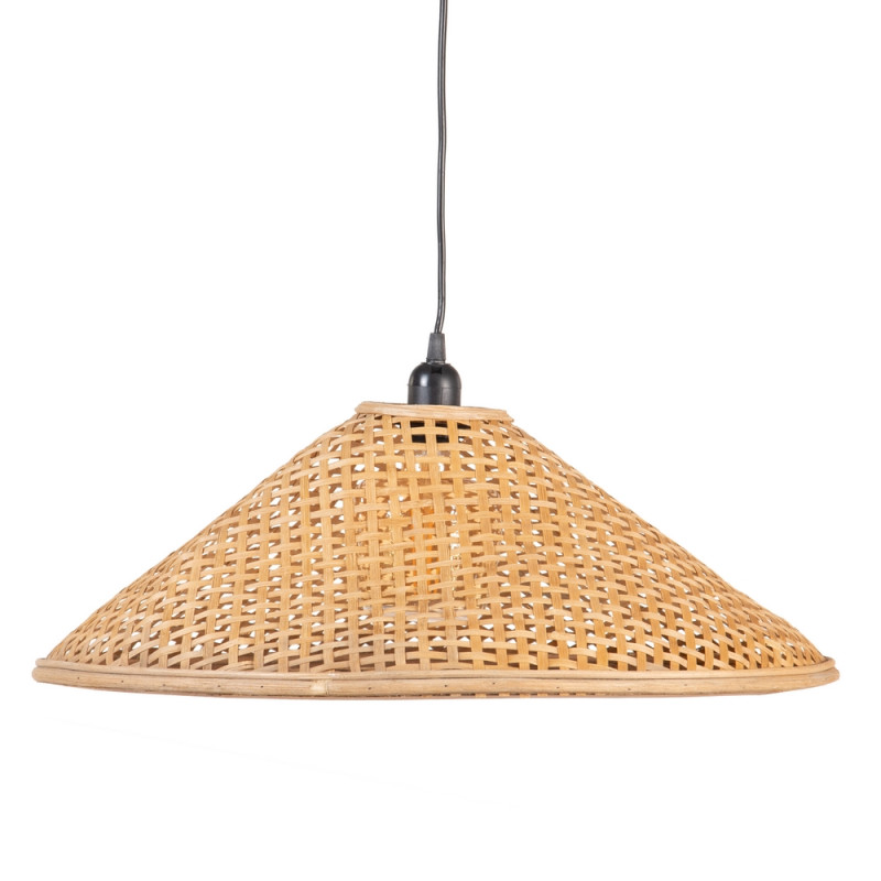 Suspension en bambou naturel D55cm, Leno