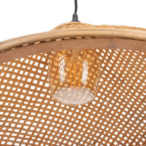 Suspension en bambou naturel D55cm, Leno