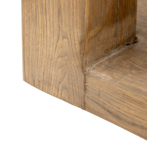 Table basse en bois d'orme L184cm, Orea