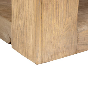 Table basse en bois d'orme L184cm, Orea