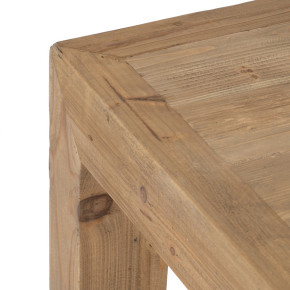 Table basse en bois d'orme L160cm, Valca