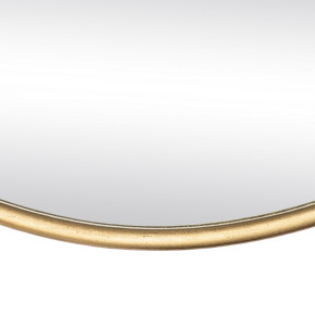 Miroir rond en métal doré Ø76cm, Apora