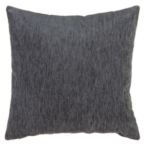 Coussin en tissu chiné anthracite 60x60cm, Pana