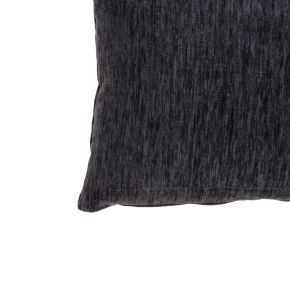 Coussin en tissu chiné anthracite 40x60cm, Pana