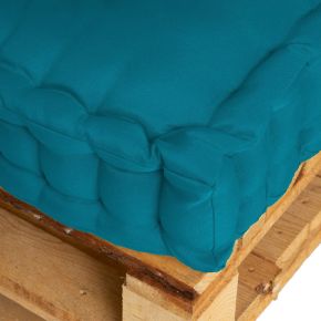 Coussin de sol turquoise 120x60x10cm - Magic