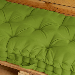 Coussin de sol vert pomme 120x60x10cm - Magic