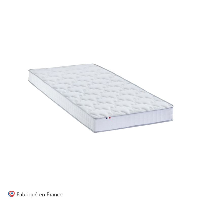 Matelas Mousse à Mémoire de forme et mousse 90x190cm Man Azur