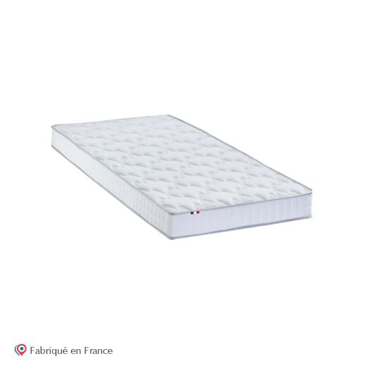 Matelas Mousse à Mémoire de forme et mousse 90x190cm Man Azur