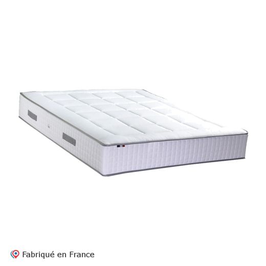 Matelas ressorts 7 zones + mémoire de forme 140x190cm H30, Bellagio