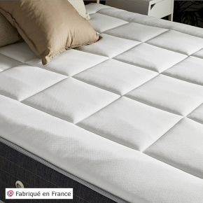 Matelas ressorts 7 zones + mémoire de forme 140x190cm H30, King Style