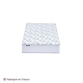 Matelas ressorts + mémoire de forme 90x190cm, Odyssee