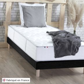 Matelas ressorts + mémoire de forme 90x190cm, Odyssee