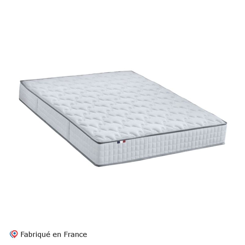 Matelas ressorts + mémoire de forme 140x190cm, Odyssee