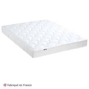 Matelas accueil latex bi confort 3 zones mousse, latex 160x200cm, Initial