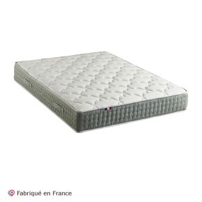 Matelas ressort 7 zones face Hiver/Eté différente 140x190cm, Hygge