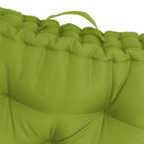 Coussin de sol de sol vert pomme 60x60x10cm, Oxford