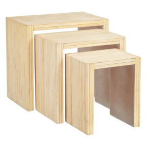 Ensemble de 3 tables d'appoint ou bout de canapé