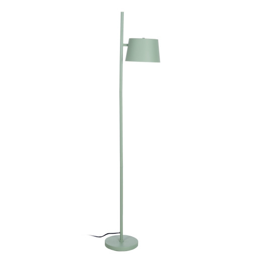 Lampadaire en métal vert pale 1 lampe diam35xH150cm