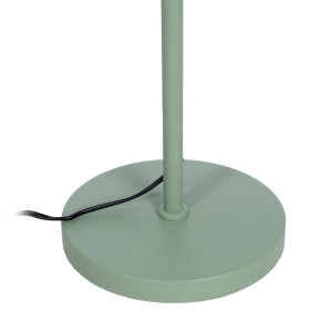 Lampadaire en métal vert pale 1 lampe diam35xH150cm