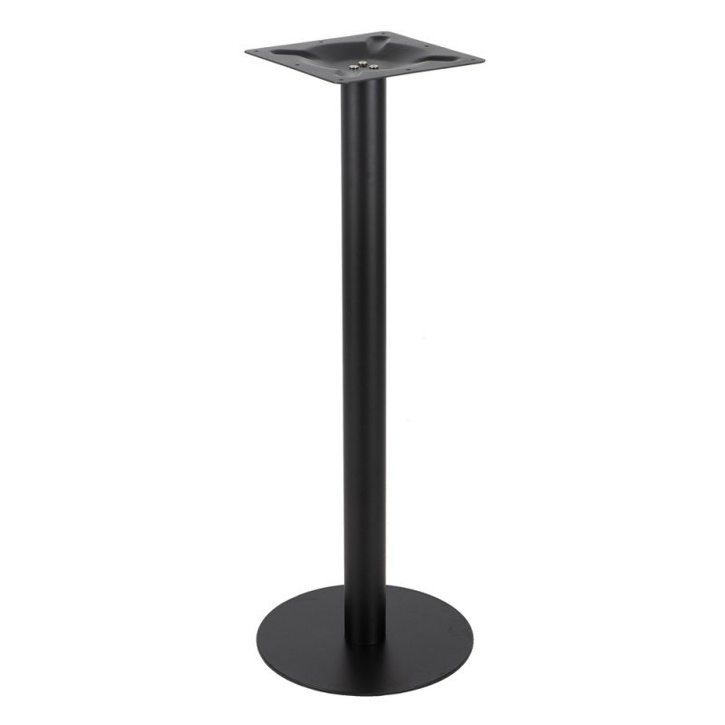 Pied table bistrot métal noir, Mees  dimension 40x40x109cm