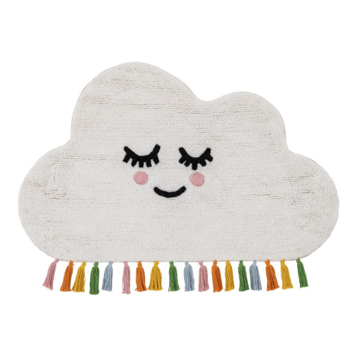 Tapis enfant en coton 60x110cm, Nuage