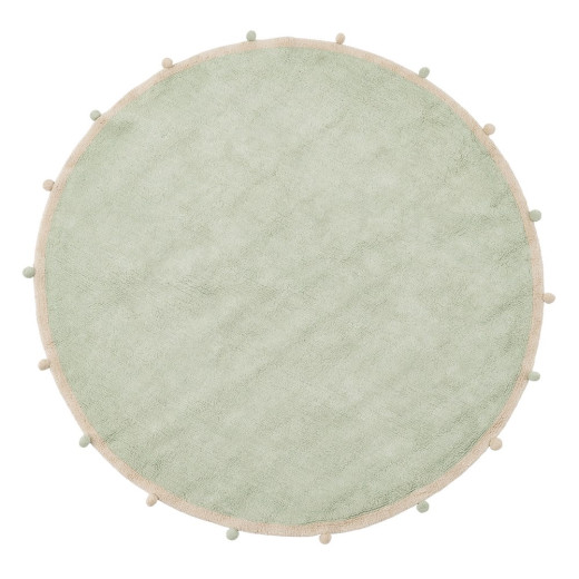 Tapis enfant en coton Ø150cm, Pompon