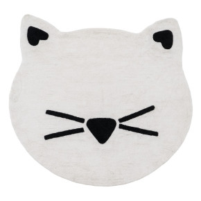 Tapis enfant en coton Ø150cm, Chat