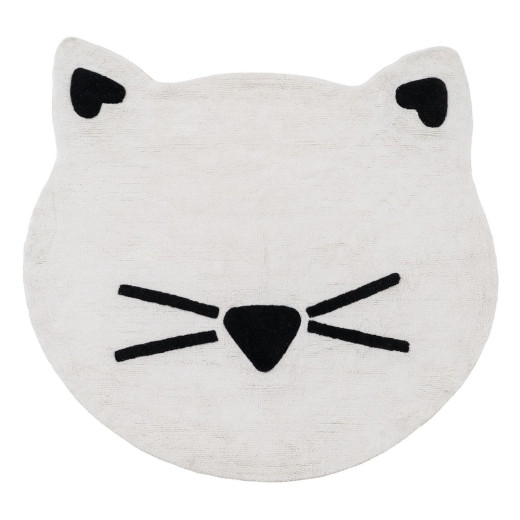 Tapis enfant en coton Ø150cm, Chat