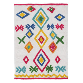 Tapis ethnique en coton 100x135cm, Ethny