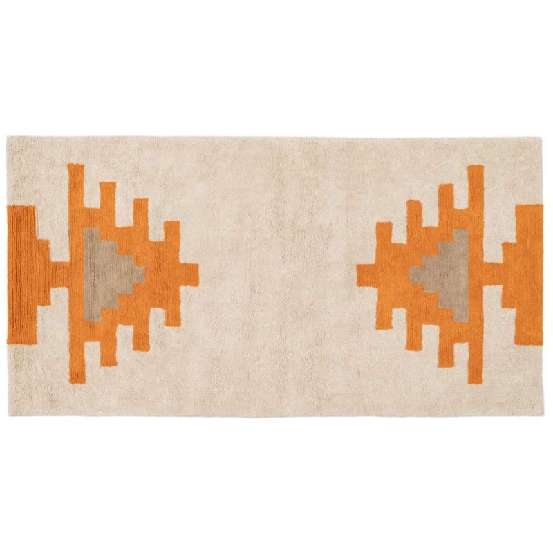 Tapis tribal en coton 90x175cm, Ethny