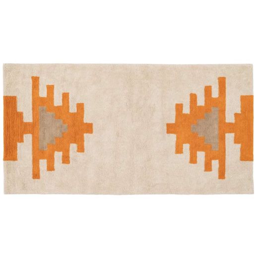 Tapis tribal en coton 90x175cm, Ethny