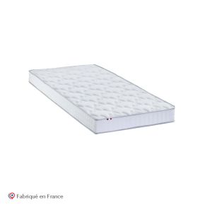 Matelas 100% mousse ferme réversible 90x190cm, Stratus