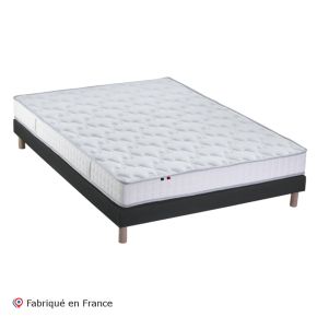 Matelas Mousse Haute résilience 140x190cm, Cirrus