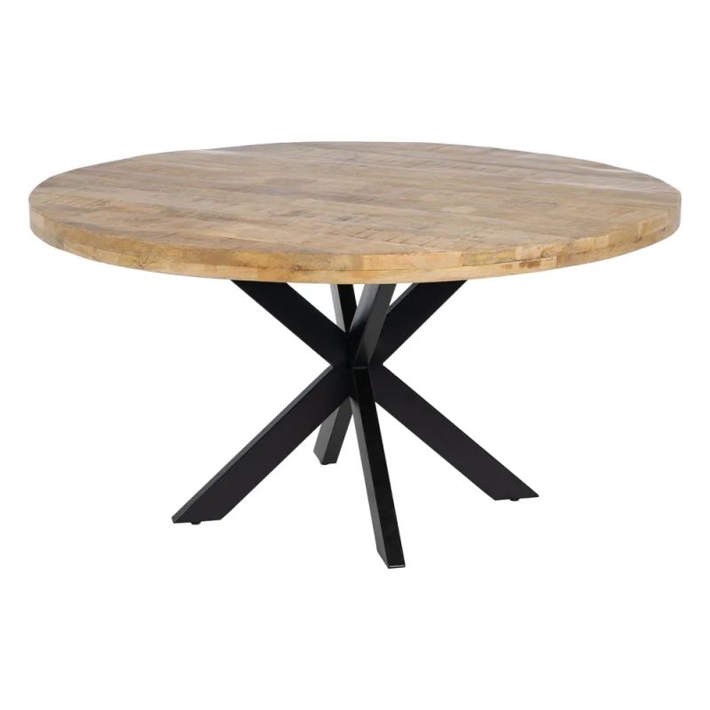 Table a manger bois manguier Ø150cm, Macy