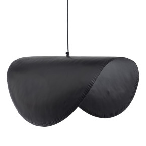 Suspension en aluminium noir L82cm, Darja