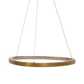 Suspension en métal doré Ø62cm, Led