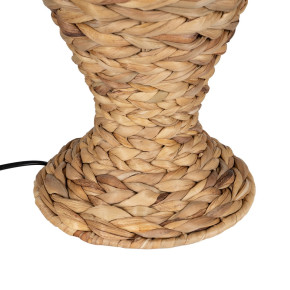 Lampe à poser fibre naturelle 40x40x69,50cm, Izip