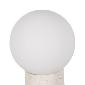 Lampe à posé ceramique blanc 22x16x45cm, Long