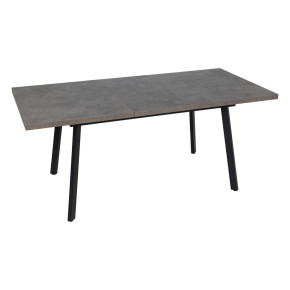 Table à manger extensible grise 138/178cm, Fiss