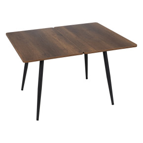 Table à manger extensible marron 90/120cm, Elty