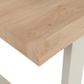 Table a manger en bois beige 160x90x75cm, Yan