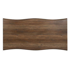 Table a manger bois marron 180x90x75cm, Man