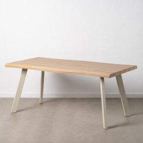 Table a manger bois beige L180x90x75cm, Mann