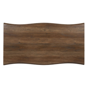 Table a manger en bois marron 180x90x75cm, Movy