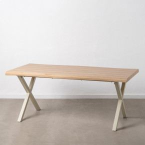 Table a manger bois beige 180x90x75cm Love