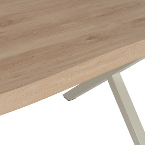 Table a manger bois beige 180x90x75cm Love