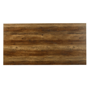 Table a manger en bois marron 180x93x75cm, Plus